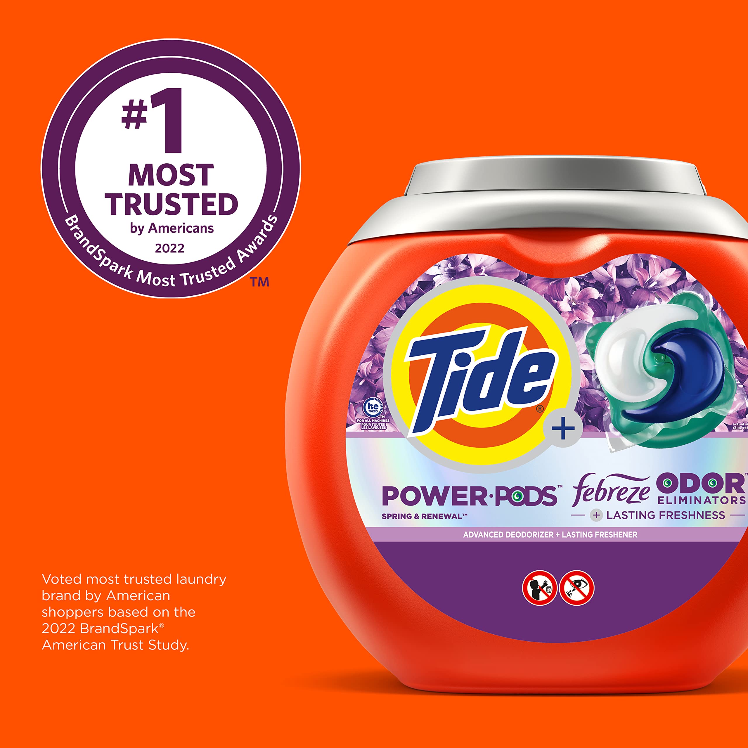 1036-tide-power-pods-with-febreze-laundry-detergent-pacs-45-count-spring-renewal-scent-all-day-freshness-6.jpg Tide Power Pods with Febreze Laundry Detergent Pacs, 45 Count, Spring & Renewal Scent, All-Day Freshness