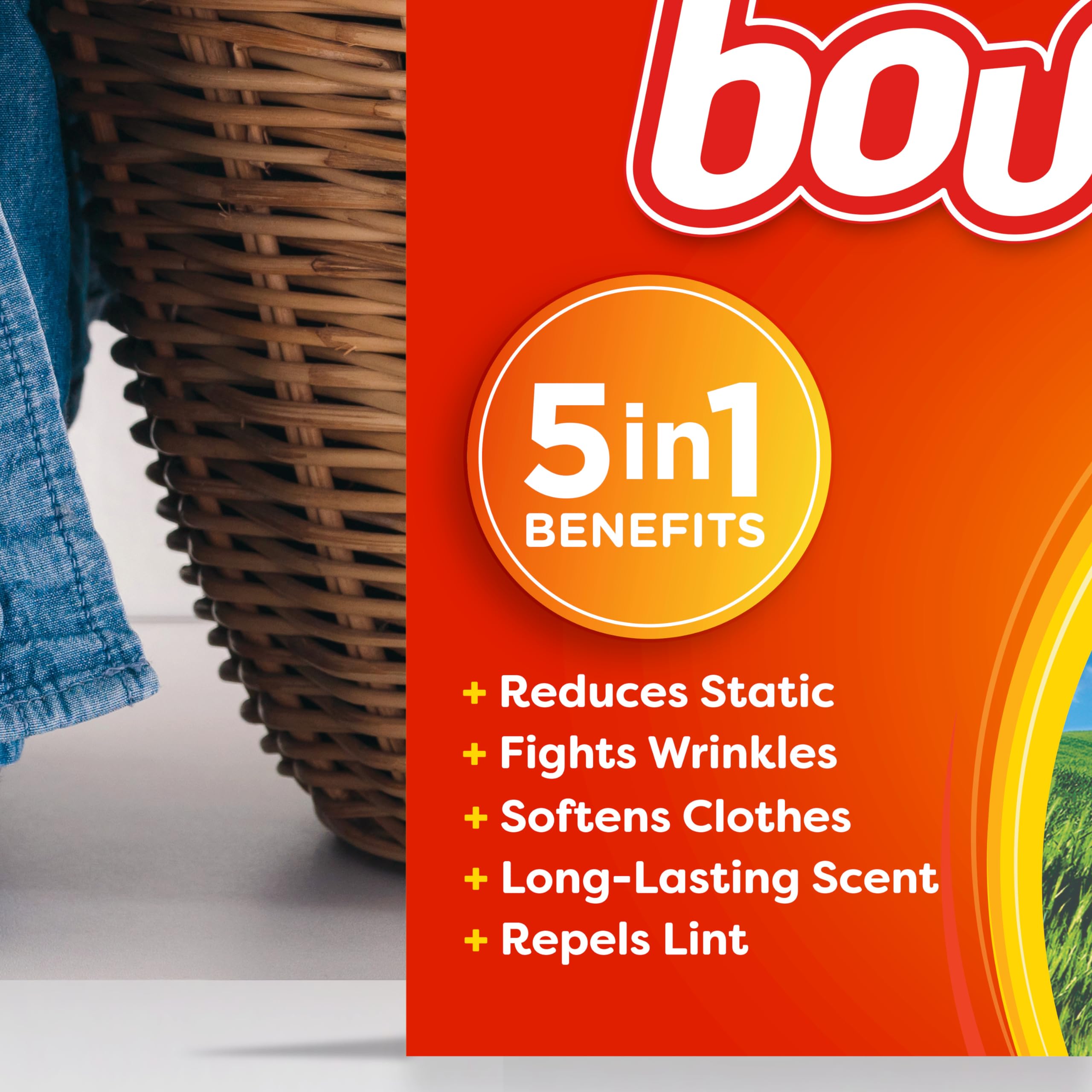Bounce Fabric Softener Sheets, Outdoor Fresh Scent, 240 Count